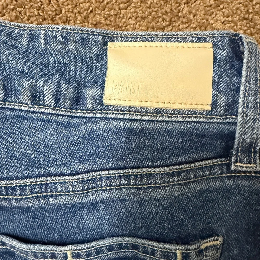 PAIGE Light Blue Denim Jeans - Sasha cut - Picture 2 of 4